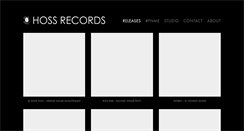 Desktop Screenshot of hossrecords.com
